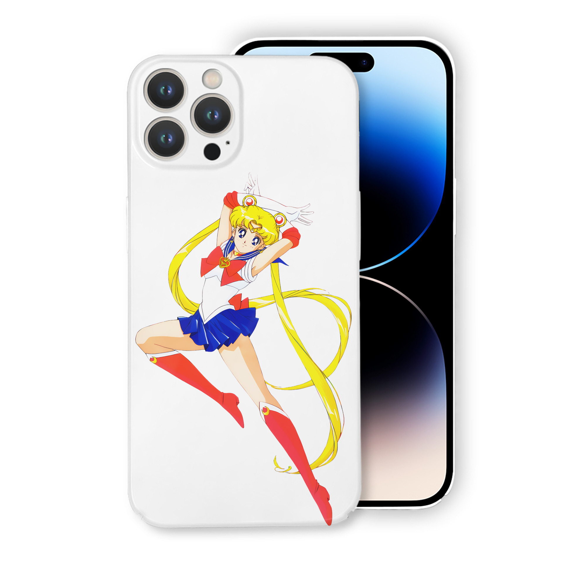 （画像用） 美少女戦士セーラームーン 月野 うさぎ つきの うさぎ Sailor Moon Tsukino Usagi 【iPhone 14シリーズ対応】ハードケース